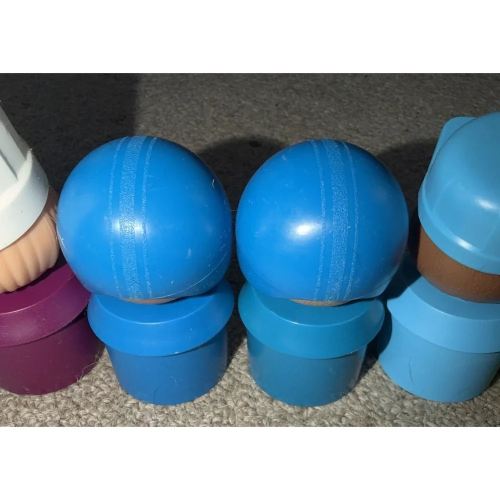Vintage Tupperware Toys 1980's LI'L TUPPERS People 7 Figures All Brand New